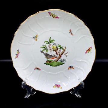 Herend - Exquisite Large Round Serving Bowl (27 cm) -