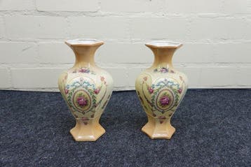 set vazen, - Vaas (2) - Glas