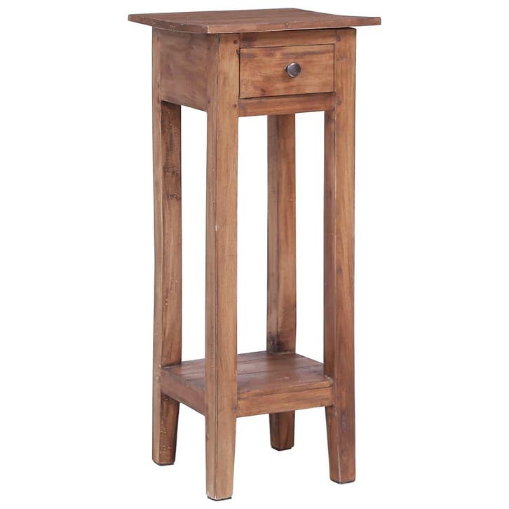 vidaXL Plantenstandaard 30x30x75 cm massief mahoniehout, Jardin & Terrasse, Bacs à fleurs & Jardinières, Envoi