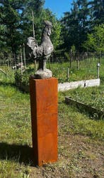 Pilier - 2025 - Socle en acier Corten