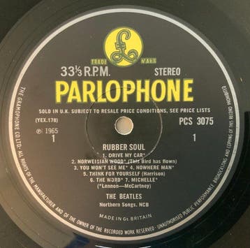 Beatles - Rubber Soul - 1965 ‘Norweigian Wood’ UK rare, Nieuw in verpakking