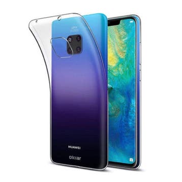 Huawei Mate 20 X Transparant Clear Case Cover Silicone TPU, Verzenden