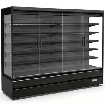 Wandkoeling | LUCA 2.5 | Zwart | +1°C/+10°C | Geforceerd |, Verzenden, Nieuw in verpakking