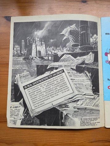 1988 Panini The Real Ghostbusters - Including order form -, Collections