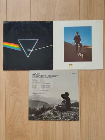 Pink Floyd - 3 Albums - Diverse titels - LP album (op, Cd's en Dvd's, Nieuw in verpakking