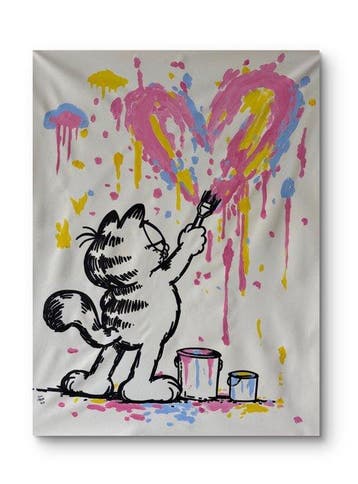 GINI MARTA - Garfield Heart Art (XXL)