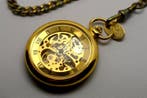 DPG - Skeleton - pocket watch with chain - 1980-1989