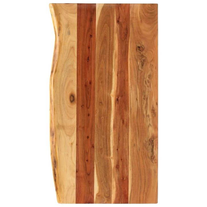 vidaXL Wastafelblad 100x52x3,8 cm massief acaciahout, Doe-het-zelf en Bouw, Sanitair, Nieuw, Verzenden