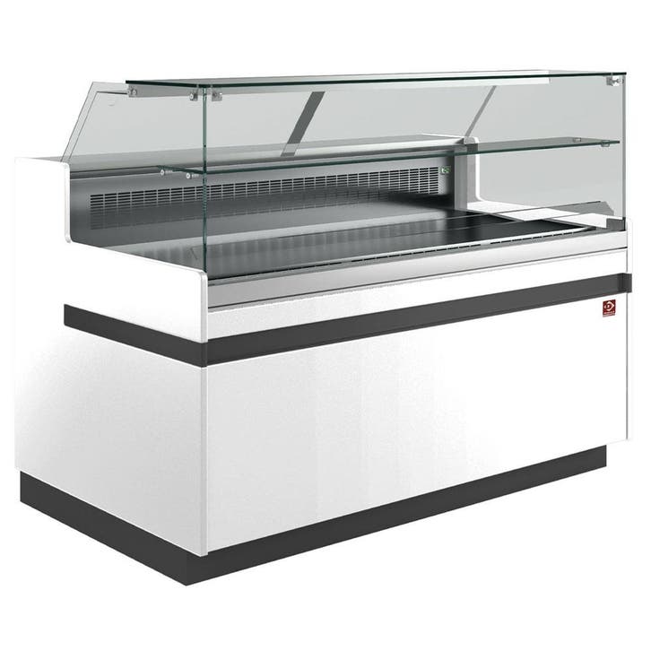 Gekoelde uitstaltoonbank EN & GN, lage ruit , geventileerd,, Articles professionnels, Horeca | Équipement de cuisine, Envoi