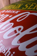 Coca-Cola - Emaille bord - XL Coca-Cola-drank FOUNTAIN