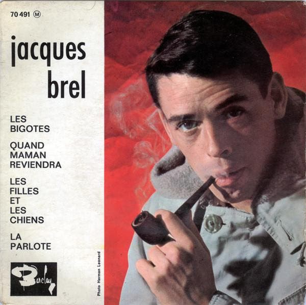 Jacques Brel - Les Bigotes, Cd's en Dvd's, Vinyl | Pop, Gebruikt, Verzenden