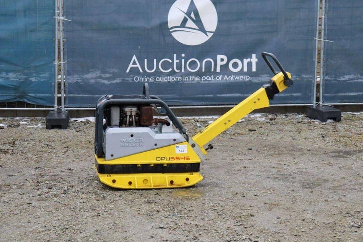 Veiling: Trilplaat Wacker Neuson DPU5545 Diesel 6.4kW, Articles professionnels, Machines & Construction | Autre, Enlèvement