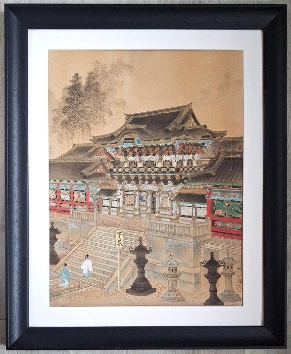 Yomeimon (Yomei gate) Shinto shrine of Tokugawa Ieyasu, in, Antiek en Kunst, Antiek | Overige Antiek
