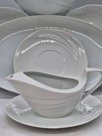 Eetservies (7) - Hutschenreuther – Service-Zubehör –, Antiquités & Art
