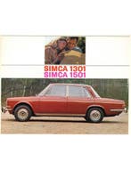 1967 SIMCA 1301 | 1501 BROCHURE NEDERLANDS