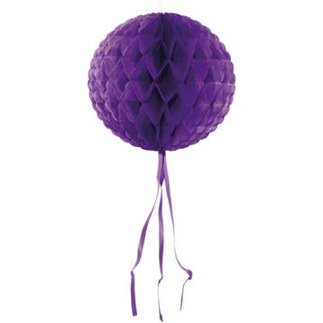 Honeycomb Bal Paars 30cm, Verzenden