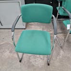 Lande vergaderstoel groen gebruikt, Ophalen of Verzenden