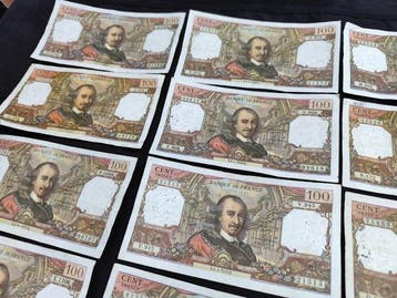 Frankrijk. - 12 x 100 Francs - Various Dates - Pick 149, Postzegels en Munten