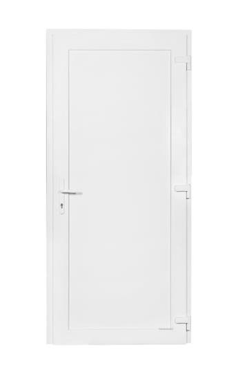 PVC Deur volledig paneel Premium b98xh215 cm wit R, Doe-het-zelf en Bouw, 80 tot 100 cm, 215 cm of meer, Nieuw, Ophalen of Verzenden