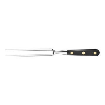 Vleesvork | RVS | Zwart | Lengte 300mm EMGA, Verzenden, Nieuw in verpakking