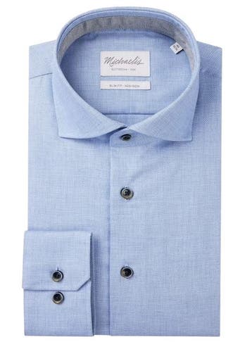 2dekans | Michaelis Non-Iron Cutaway Shirt – Maat 38 - Slim, Ophalen of Verzenden