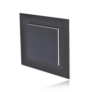 Opzetstuk - zwart - open - vierkant - T.B.V inbouw module, Verzenden, Nieuw
