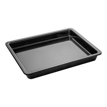 Gastronorm bak zwart melamine | 1/2 GN | 32,5x26,5x4(h)cm, Verzenden