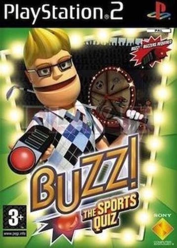 Buzz! the Sports Quiz (PS2 Games), Games en Spelcomputers, Ophalen of Verzenden, Zo goed als nieuw