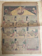 Buster Brown - 10 Krantenpaginas en strips - 1909, Boeken, Nieuw