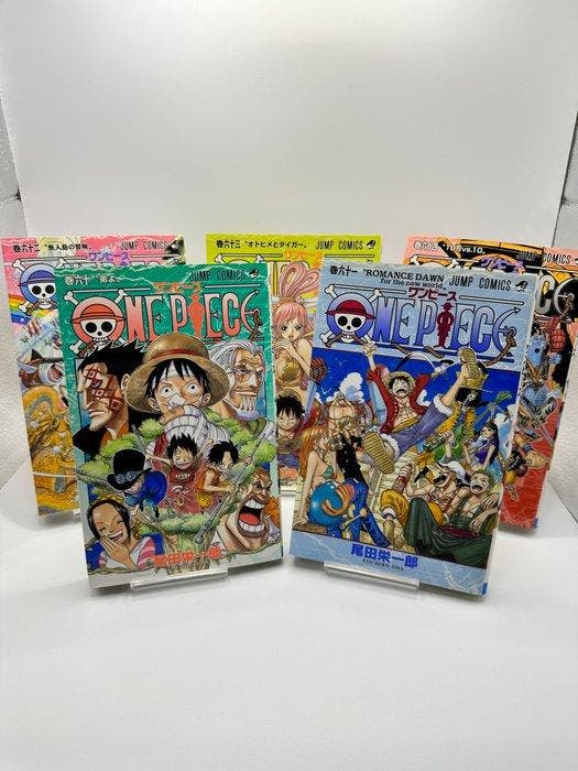 One Piece - Japanese edition - 5 Comic - 2010/2011, Livres, BD