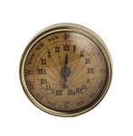 *TIP*  Kompas 18th C. Compass-Sundial small, Ophalen of Verzenden