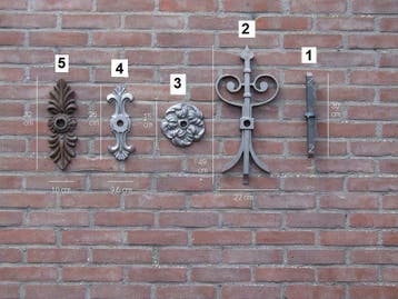 Muurankers, Muurdecoratie, Verzenden, Nieuw