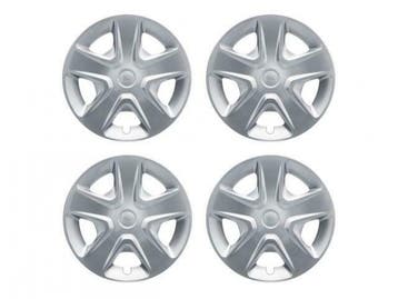 ORIGINAL Ford wielnaafdeksel met wieldoppen 16 inch ZILVER 2, Auto-onderdelen, Ophalen of Verzenden, Nieuw