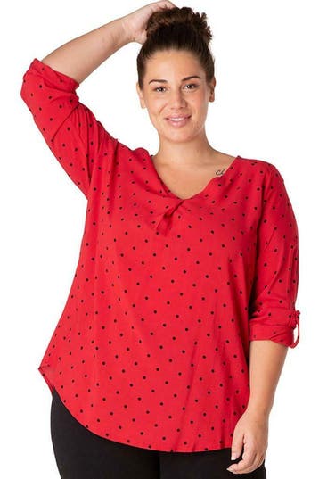 Blouse Yesta V hals overslag 80CM maat 42/44, Verzenden, Nieuw