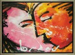Herman Brood | Giclée: The Kiss | Afmeting: 80cm x 110cm, Antiquités & Art, Art | Lithographies & Sérigraphies, Ophalen of Verzenden