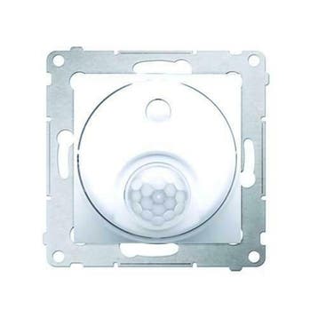 Bewegingssensor met Schakelaar 20 -> 500 watt - wit -, Télécoms, Verzenden