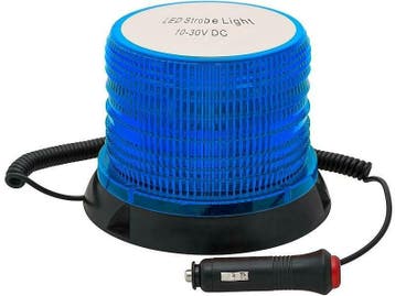 BLAUW dak zwaailicht 60 LED - magneet bevestiging, Auto-onderdelen, Verlichting, Verzenden, Nieuw