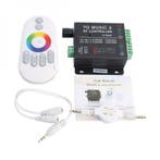 Muziek Gestuurde RGB Controller met RF Remote, Verzenden, Nieuw