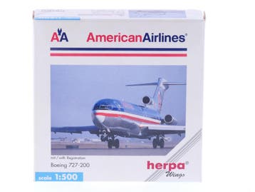 Schaal 1:500 Herpa 503136 American Airlines Boeing 727-20..., Ophalen of Verzenden