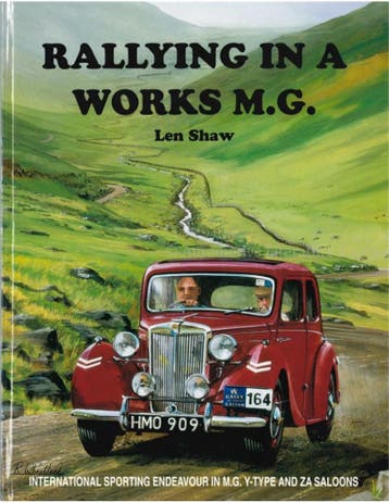 RALLYING IN A WORKS M.G., INTERNATIONAL SPORTING ENDEAVOUR.., Ophalen of Verzenden