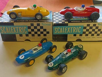 Tri-ang Scalextric - Voiture à sous 4 slotcars Cooper,, Hobby & Loisirs créatifs