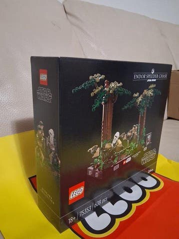 Lego Set - 75353 - Star Wars - Endor Speeder Chase -, Nieuw