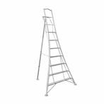 Vultur tripod ladder 300 cm met platform en 1 poot, Ophalen of Verzenden, Nieuw, Ladder, 2 tot 4 meter