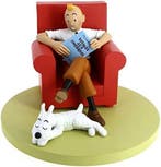 Tintin - 1 Tintin-figuurtje Thuis (in zijn stoel) - 2018