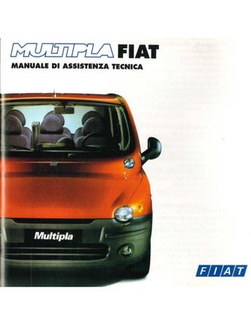 2004 FIAT MULTIPLA INSTRUCTIEBOEKJE NEDERLANDS