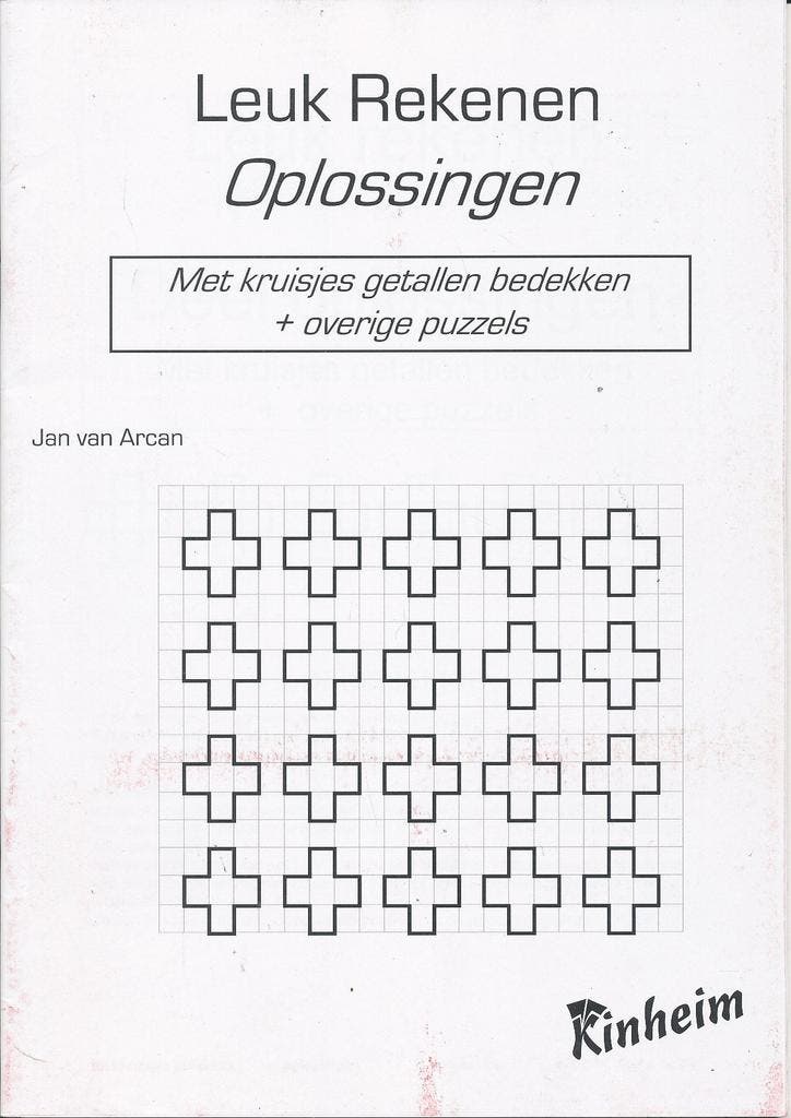 Kinheim Antwoorden Leuk rekenen Oplossingen, Boeken, Schoolboeken, Verzenden