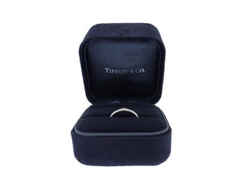 Tiffany & Co. - Bague - Elsa Peretti Single Diamond Stacking, Handtassen en Accessoires, Nieuw
