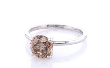 Ring - 14 karaat Witgoud - 1.50ct. tw. Diamant (Natuurlijk, Handtassen en Accessoires, Nieuw