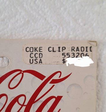 Coca-Cola - Coke Clip Walkman, Nieuw