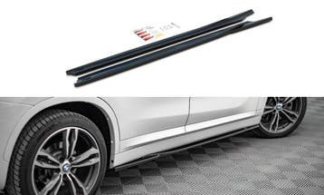 Maxton Design Aanzet Sideskirts BMW X1 F48 M Pakket B7646, Nieuw, Links, BMW